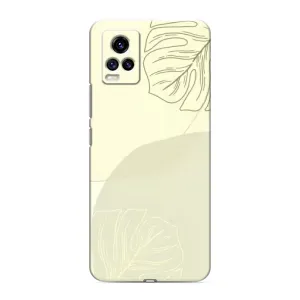 Чохол квітковий дизайн для ViVO V20 (Зелений фон)