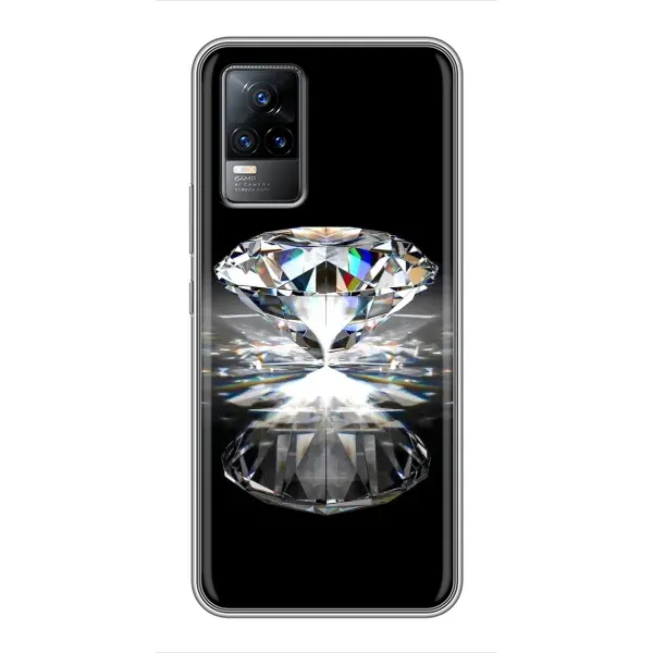 Чехол с рисунком «Бриллиант» для Vivo V21