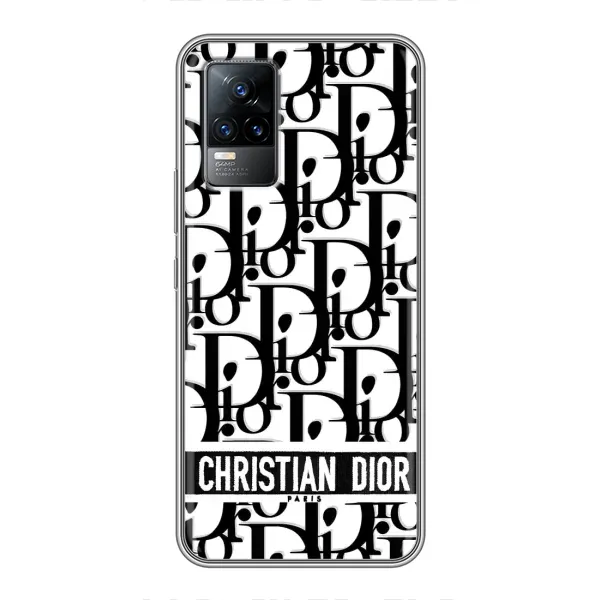 Чехол с рисунком «Christian Dior» для Vivo V21
