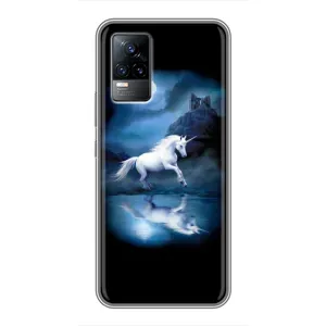Чехол Unicorn на Vivo V21 (Единорог)