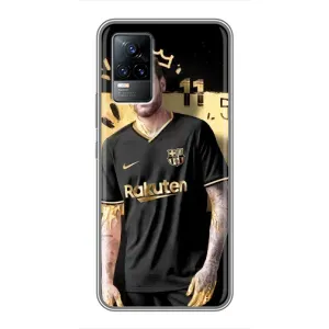 Силиконовый Чехол Vivo V21 (Gold Neymar)