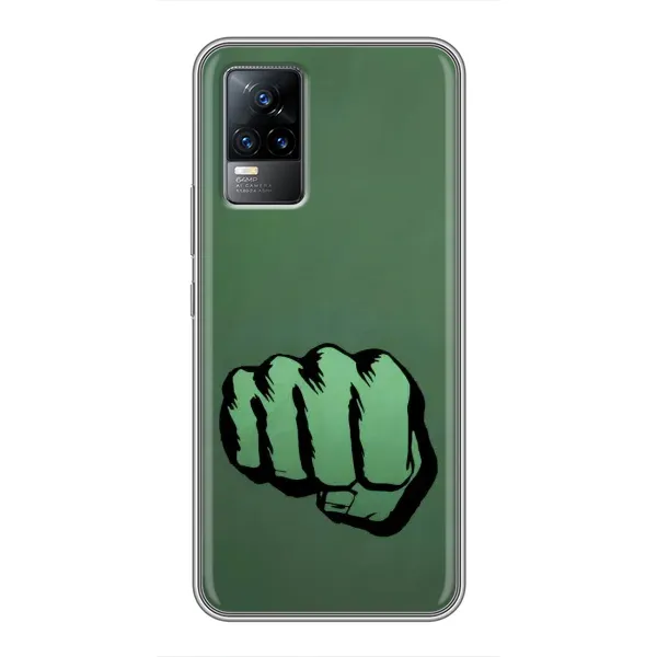 Чехол с рисунком «Халк» для Vivo V21