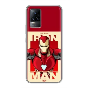 Чехол Супергерой Железный человек на Vivo V21 (Iron man)