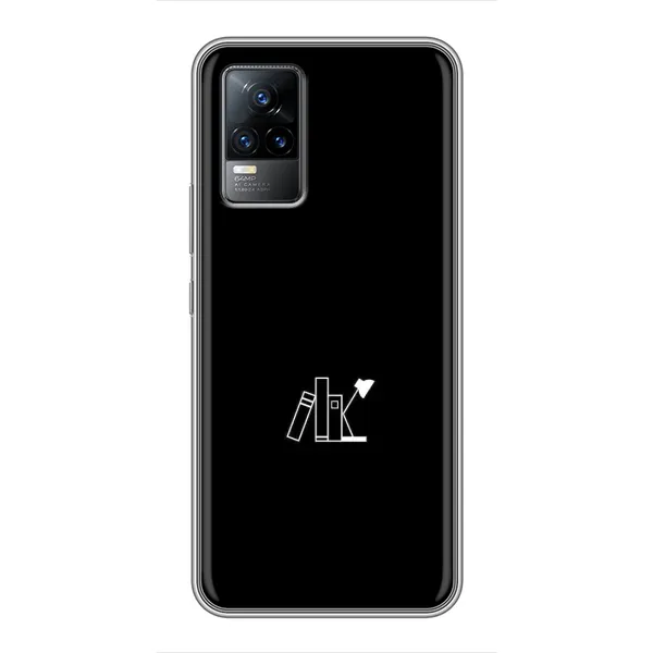 Чехол с рисунком «Книжки» для Vivo V21 Чехол с рисунком «Книжки» для Vivo V21