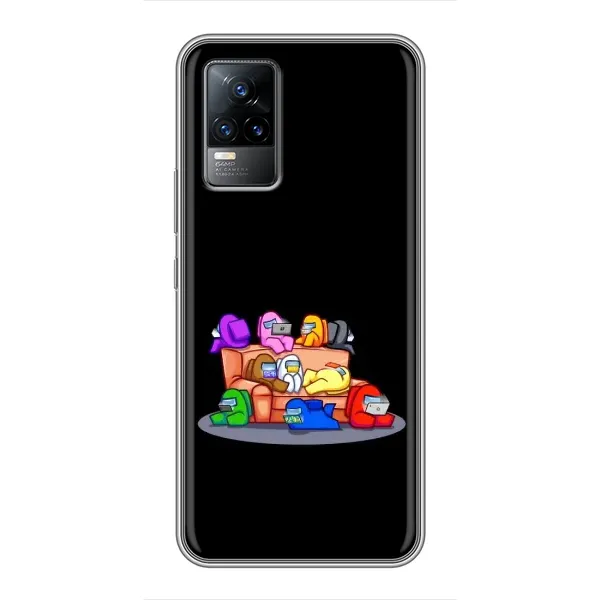 Чехол с рисунком «Команда» для Vivo V21