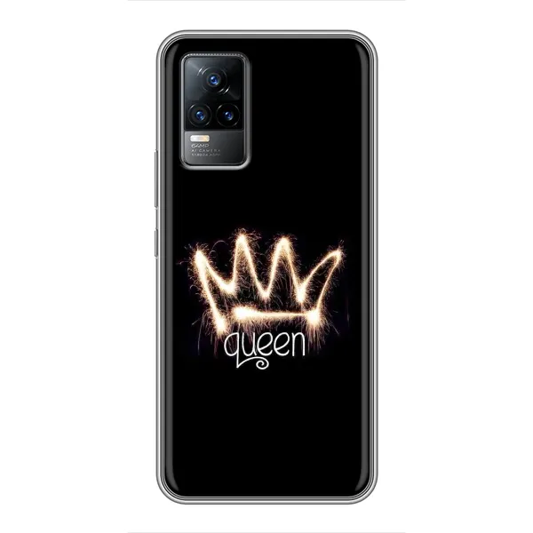 Чехол с рисунком «Корона» для Vivo V21 Чехол с рисунком «Корона» для Vivo V21