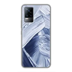 Чехлы со смыслом для Vivo V21 (Краски мазки)