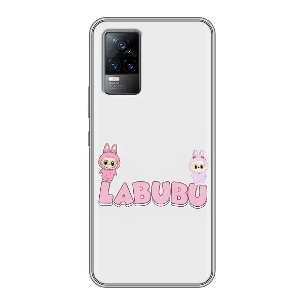 Чехол с рисунком «Логотип Лабубу» для Vivo V21 Чехол с рисунком «Логотип Лабубу» для Vivo V21