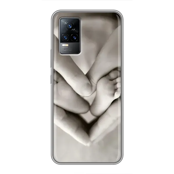 Чехол с рисунком «Любящие руки» для Vivo V21 Чехол с рисунком «Любящие руки» для Vivo V21