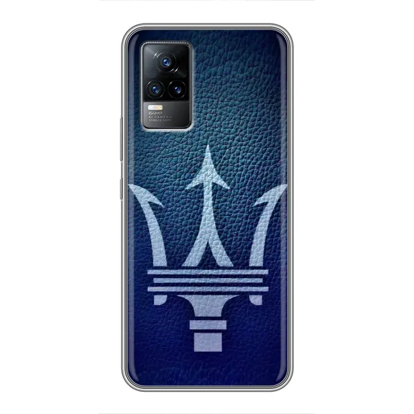 Чехол с рисунком «Лого Maserati» для Vivo V21