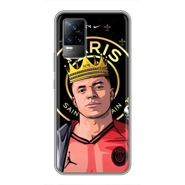 Чехол с рисунком «Mbappe King» для Vivo V21