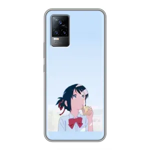 Чехол с персонажами АНИМЕ на Vivo V21 (Мицуха)