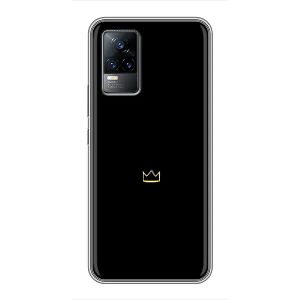 Чехол с рисунком «Мини корона» для Vivo V21 Чехол с рисунком «Мини корона» для Vivo V21