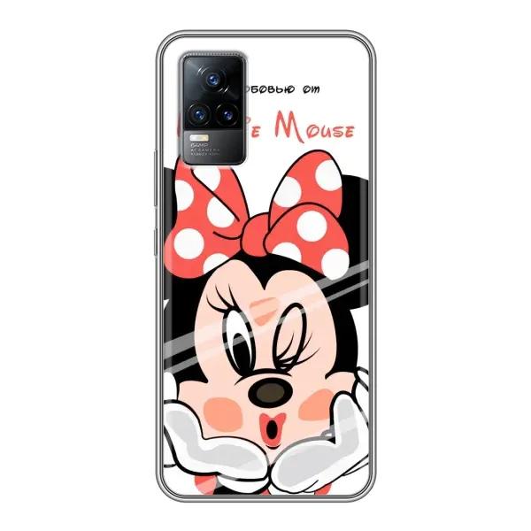 Чехол с рисунком «Minni Mouse» для Vivo V21