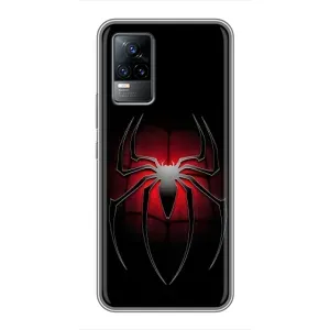 Чехол Супергерой Человека Паука на Vivo V21 (Паук)