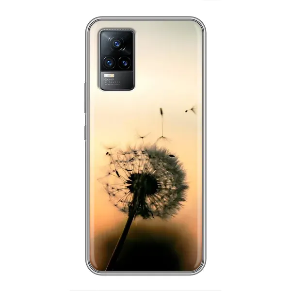 Чехол с рисунком «Роздумаханый одуванчик» для Vivo V21