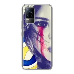 Чехол на Vivo V21 Украинский дизайн (Слезы Украины)