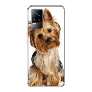 Чохол (ТПУ) Милі песики для Vivo V21 (Пес Терьєр)