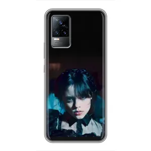Чохол з картинкою Венсдей на Vivo V21 (Танець Венсдей)