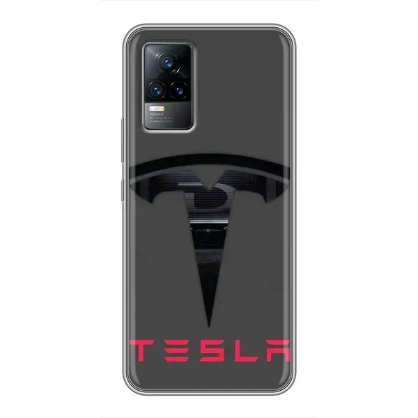 Чехол с рисунком «Logo TESLA» для Vivo V21 Чехол с рисунком «Logo TESLA» для Vivo V21