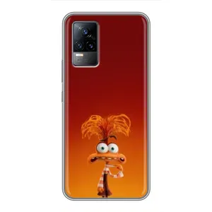 Чехол Головоломка для Vivo V21 - (AlphaPrint) (Тревожность)