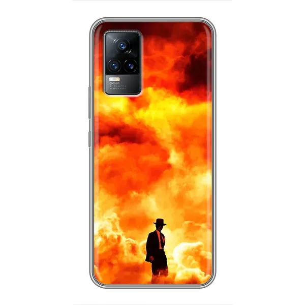 Чехол с рисунком «Взрыв» для Vivo V21