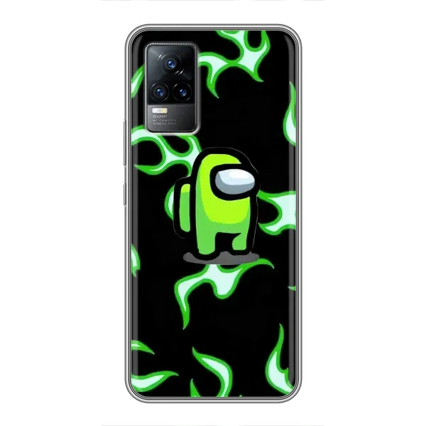 Чехол с рисунком «Яркий игрок» для Vivo V21