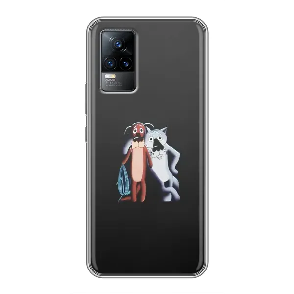 Чехол с рисунком «Шо, опять» для Vivo V21