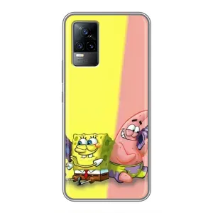 Чехлы с Патриком на Vivo V21 (Звонок)