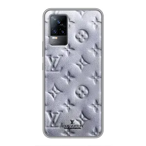 Текстурний Чохол Louis Vuitton для Віво В21Е (Білий ЛВ)