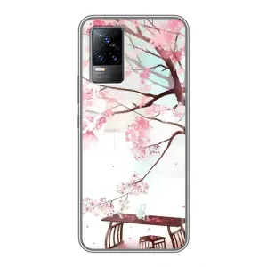 Чехол с принтом САКУРЫ на Vivo V21E (Чайная церемония)
