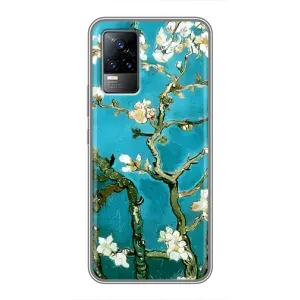 Чехол с принтом САКУРЫ на Vivo V21E (Цветение Сакуры)