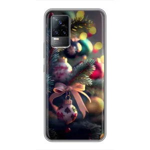 Чехлы на Новый Год Vivo V21E (Красивая елочка)