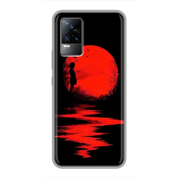 Чехол с рисунком «Красный Закат» для Vivo V21E Чехол с рисунком «Красный Закат» для Vivo V21E