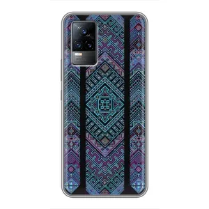 Силиконовый Чехол на Vivo V21E (Крутой орнамент)
