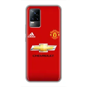 Силіконові Чохли з принтом Футбол на Vivo V21E (Man United)