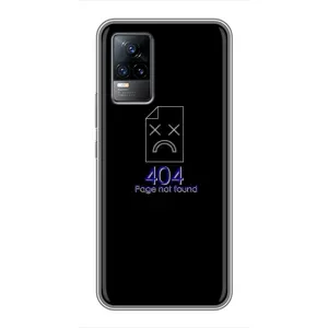 Чехол с рисунком «Ошибка 404» для Vivo V21E