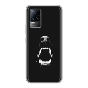 Чохол ДОБЕРМАН для Vivo V21E (Пасть добермана)