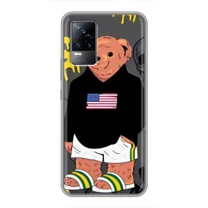 Чехлы Мишка Тедди для Виво В21Е (Teddy USA)