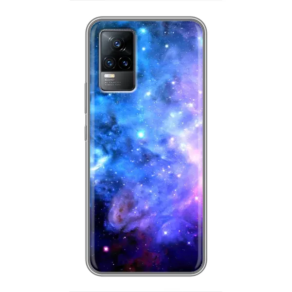Чехол с рисунком «Звездный вид» для Vivo V21E