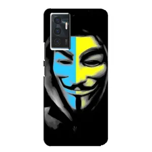 Чехол с Украинской символикой на Виво В23Е (Анонимус патриот)