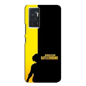 Чехол (TPU) с картинкой "Лого Пабг" на Виво В23Е (Battlegrounds)