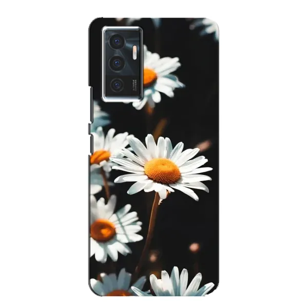 Чехол с рисунком «Белые ромашки» для Vivo V23e Чехол с рисунком «Белые ромашки» для Vivo V23e