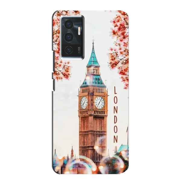 Чехол с рисунком «Часы Лондон» для Vivo V23e Чехол с рисунком «Часы Лондон» для Vivo V23e