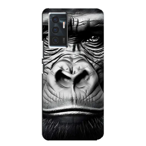Чехол с рисунком «Черная обезьяна» для Vivo V23e
