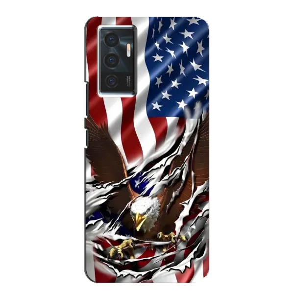 Чехол с рисунком «Флаг USA» для Vivo V23e Чехол с рисунком «Флаг USA» для Vivo V23e