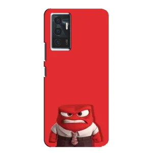 Чехол Головоломка для Vivo V23e - (AlphaPrint) (Гнев)