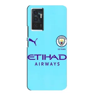 Силиконовые Чехлы принт Футбол на Vivo V23e (Man City)