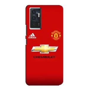 Силиконовые Чехлы принт Футбол на Vivo V23e (Man United)
