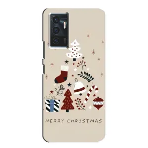 Чехол Санта Клаус для Vivo V23e (Merry Christmas)